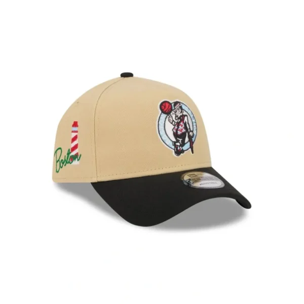 Store Boston Celtics City Side Patch 9FORTY AFrame Snapback Hat - KTGCaps - Baseball caps for various teams, purchased online at a discount