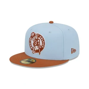 Shop Boston Celtics Color Pack Glacial Blue 59FIFTY Fitted Hat - KTGCaps - Baseball caps for various teams, purchased online at a discount