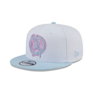 Outlet Boston Celtics Color Pack White 9FIFTY Snapback Hat - KTGCaps - Baseball caps for various teams, purchased online at a discount