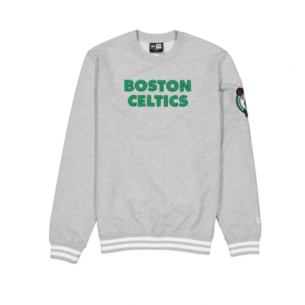 Sale Boston Celtics Gray Logo Select Crewneck - KTGCaps - Baseball caps for various teams, purchased online at a discount