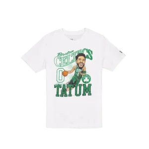 Best Sale Boston Celtics Jayson Tatum Caricature TShirt - KTGCaps - Baseball caps for various teams, purchased online at a discount
