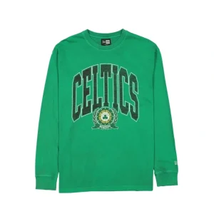 Sale Boston Celtics Oversized Essentials Long Sleeve TShirt - KTGCaps - Baseball caps for various teams, purchased online at a discount