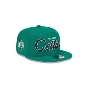 Shop Boston Celtics Script Kids 9FIFTY Snapback Hat - KTGCaps - Baseball caps for various teams, purchased online at a discount