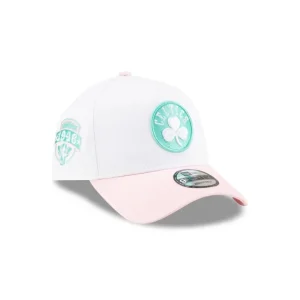 Sale Boston Celtics Spring Colorway 9FORTY AFrame Snapback Hat - KTGCaps - Baseball caps for various teams, purchased online at a discount
