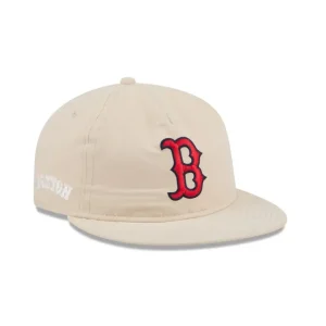 Online Boston Red Sox Brushed Nylon Retro Crown 9FIFTY Adjustable Hat - KTGCaps - Baseball caps for various teams, purchased online at a discount