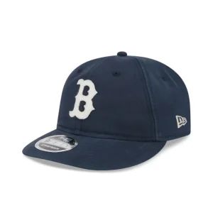 Sale Boston Red Sox Canvas Felt Retro Crown 9FIFTY Adjustable Hat - KTGCaps - Baseball caps for various teams, purchased online at a discount