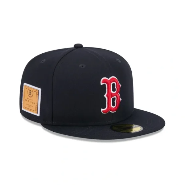 Discount Boston Red Sox Court Sport 59FIFTY Fitted Hat - KTGCaps - Baseball caps for various teams, purchased online at a discount
