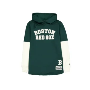 Best Sale Boston Red Sox Dark Green Logo Select Hooded TShirt - KTGCaps - Baseball caps for various teams, purchased online at a discount