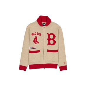 Best Boston Red Sox Field of Rye Cowichan Cardigan - KTGCaps - Baseball caps for various teams, purchased online at a discount