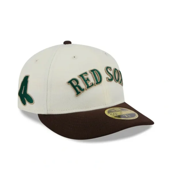 Best Boston Red Sox Forest Visor Retro Crown 59FIFTY Fitted Hat - KTGCaps - Baseball caps for various teams, purchased online at a discount