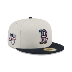 Shop Boston Red Sox Independence Day 2024 Kids 59FIFTY Fitted Hat - KTGCaps - Baseball caps for various teams, purchased online at a discount