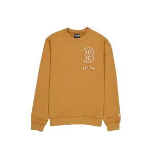 Store Boston Red Sox Light Bronze Logo Select Crewneck - KTGCaps - Baseball caps for various teams, purchased online at a discount