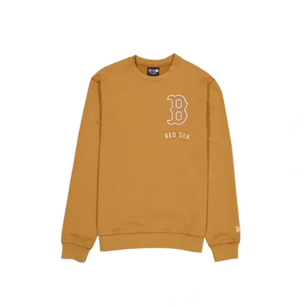 Store Boston Red Sox Light Bronze Logo Select Crewneck - KTGCaps - Baseball caps for various teams, purchased online at a discount