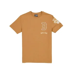 Best Sale Boston Red Sox Light Bronze Logo Select TShirt - KTGCaps - Baseball caps for various teams, purchased online at a discount