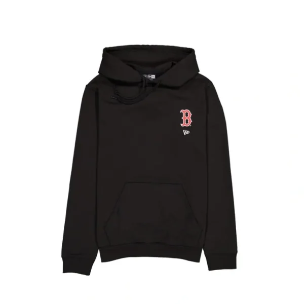Outlet Boston Red Sox Logo Essentials Black Hoodie - KTGCaps - Baseball caps for various teams, purchased online at a discount