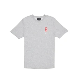 Sale Boston Red Sox Logo Essentials Gray TShirt - KTGCaps - Baseball caps for various teams, purchased online at a discount