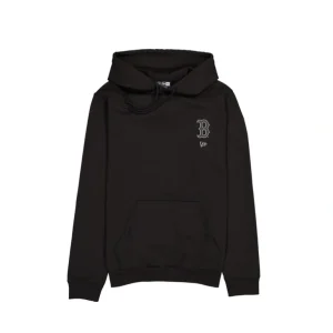 Best Boston Red Sox Logo Essentials Tonal Black Hoodie - KTGCaps - Baseball caps for various teams, purchased online at a discount