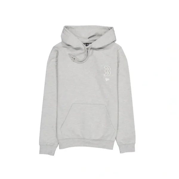 Best Boston Red Sox Logo Essentials Tonal Gray Hoodie - KTGCaps - Baseball caps for various teams, purchased online at a discount