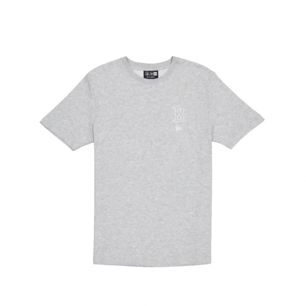 Outlet Boston Red Sox Logo Essentials Tonal Gray TShirt - KTGCaps - Baseball caps for various teams, purchased online at a discount