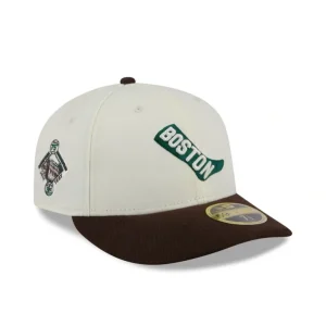 Best Boston Red Sox Mahogany Dust Low Profile 59FIFTY Fitted Hat - KTGCaps - Baseball caps for various teams, purchased online at a discount
