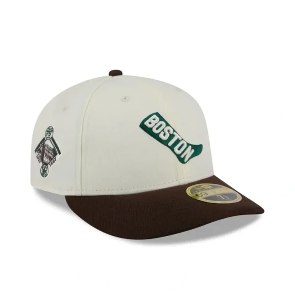 Best Boston Red Sox Mahogany Dust Low Profile 59FIFTY Fitted Hat - KTGCaps - Baseball caps for various teams, purchased online at a discount