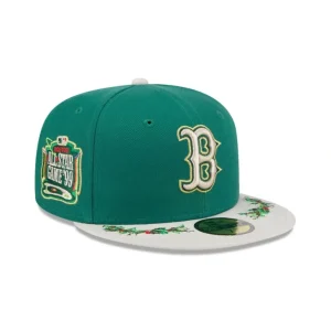 Store Boston Red Sox Novelty Holly 59FIFTY Fitted Hat - KTGCaps - Baseball caps for various teams, purchased online at a discount