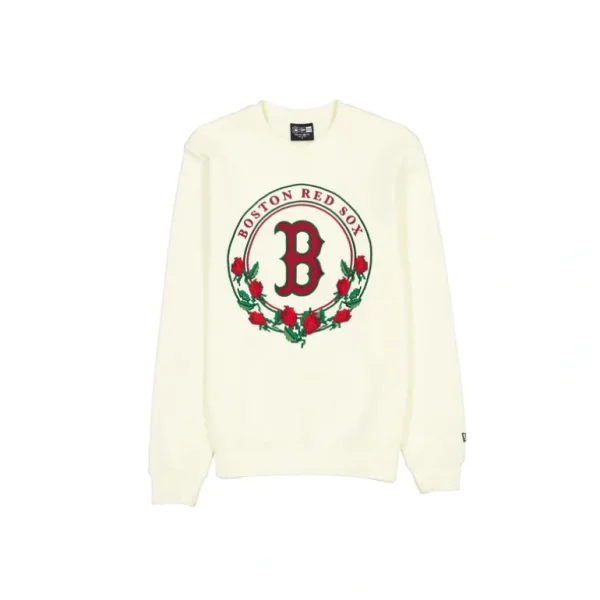 Outlet Boston Red Sox Novelty Stitch Crewneck - KTGCaps - Baseball caps for various teams, purchased online at a discount