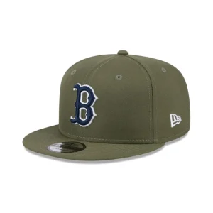 Best Boston Red Sox Olive 9FIFTY Snapback Hat - KTGCaps - Baseball caps for various teams, purchased online at a discount