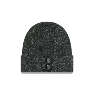 Shop Boston Red Sox Reflective Black Knit Beanie - KTGCaps - Baseball caps for various teams, purchased online at a discount