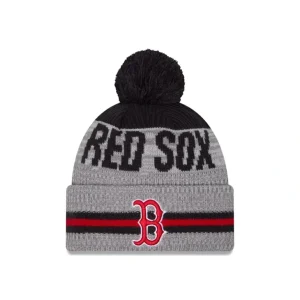 Best Boston Red Sox Runner Pom Knit Hat - KTGCaps - Baseball caps for various teams, purchased online at a discount