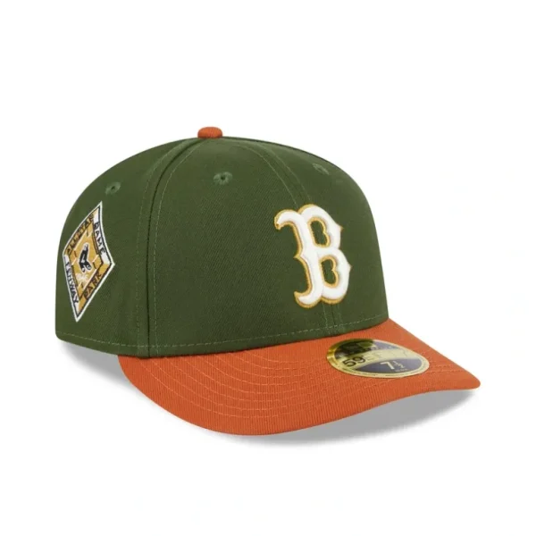 Best Boston Red Sox Scarlet Low Profile 59FIFTY Fitted Hat - KTGCaps - Baseball caps for various teams, purchased online at a discount