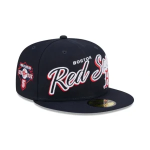 Sale Boston Red Sox Script Sided 59FIFTY Fitted Hat - KTGCaps - Baseball caps for various teams, purchased online at a discount