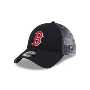 Sale Boston Red Sox Slick 9TWENTY Trucker Hat - KTGCaps - Baseball caps for various teams, purchased online at a discount