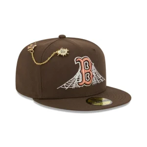 Store Boston Red Sox Spider Pin 59FIFTY Fitted Hat - KTGCaps - Baseball caps for various teams, purchased online at a discount