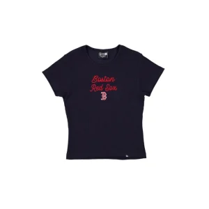 Shop Boston Red Sox Sport Night Womens Baby Tee - KTGCaps - Baseball caps for various teams, purchased online at a discount