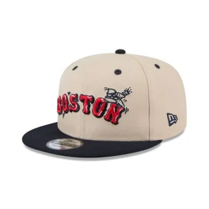 Best Sale Boston Red Sox Team Art 9FIFTY Snapback Hat - KTGCaps - Baseball caps for various teams, purchased online at a discount