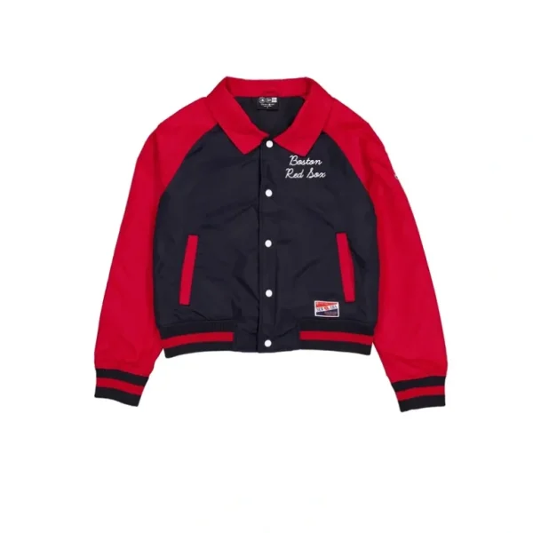Best Sale Boston Red Sox Throwback Womens Jacket - KTGCaps - Baseball caps for various teams, purchased online at a discount
