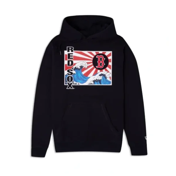 Best Sale Boston Red Sox Tonal Wave Hoodie - KTGCaps - Baseball caps for various teams, purchased online at a discount