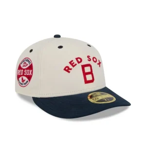 Sale Boston Red Sox Vintage Stack Low Profile 59FIFTY Fitted Hat - KTGCaps - Baseball caps for various teams, purchased online at a discount