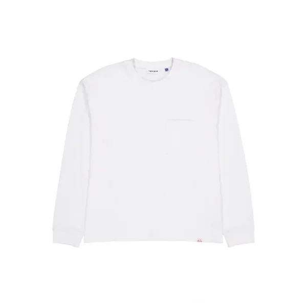 Best Sale Brand New Era Aurora Optic White Long Sleeve Pocket TShirt - KTGCaps - Baseball caps for various teams, purchased online at a discount
