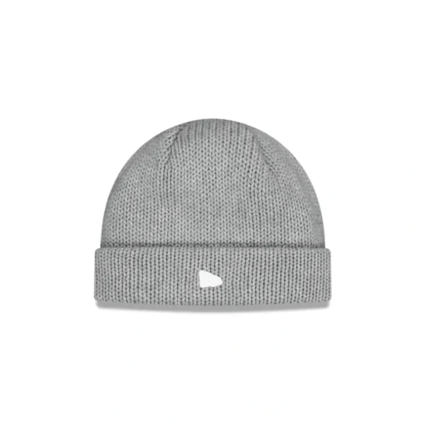Cheap Brand New Era Deck Heather Gray Knit Beanie - KTGCaps - Baseball caps for various teams, purchased online at a discount