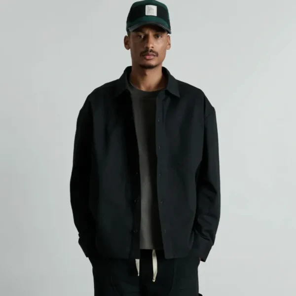 Sale Brand New Era Ellicott Black Shirt Jacket - KTGCaps - Baseball caps for various teams, purchased online at a discount