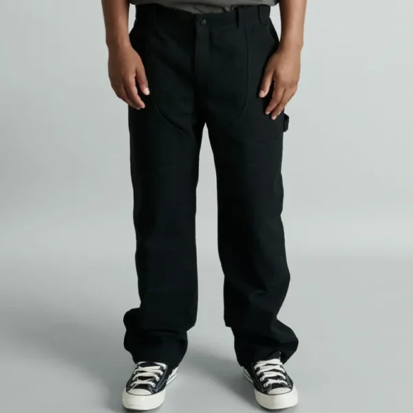 Store Brand New Era Forge Black Double Knee Pants - KTGCaps - Baseball caps for various teams, purchased online at a discount