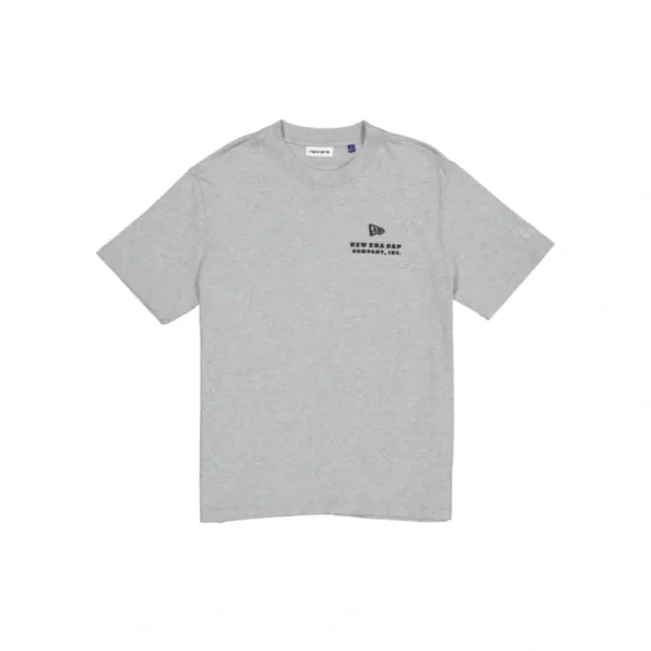 Cheap Brand New Era Medallion Graphic Heather Gray TShirt - KTGCaps - Baseball caps for various teams, purchased online at a discount