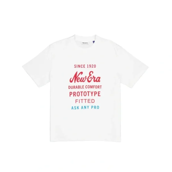 Outlet Brand New Era Prototype Icon White Graphic TShirt - KTGCaps - Baseball caps for various teams, purchased online at a discount