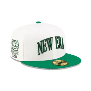 Store Brand New Era Sized College White 59FIFTY Fitted Hat - KTGCaps - Baseball caps for various teams, purchased online at a discount