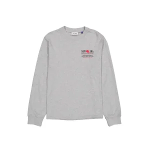 Shop Brand New Era Sized Graphic Heather Gray Long Sleeve TShirt - KTGCaps - Baseball caps for various teams, purchased online at a discount