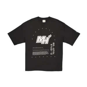 Shop Bristol x Miami Heat Black TShirt - KTGCaps - Baseball caps for various teams, purchased online at a discount