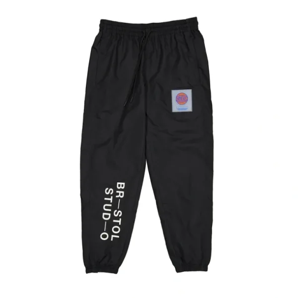 Outlet Bristol x New York Knicks Black Track Pants - KTGCaps - Baseball caps for various teams, purchased online at a discount