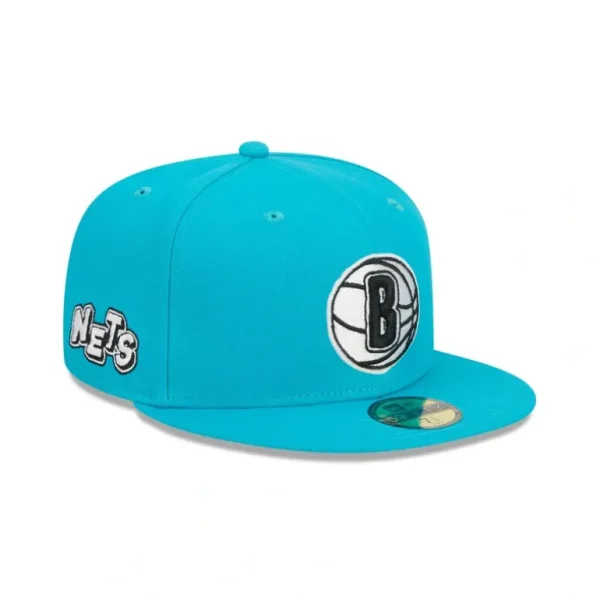Online Brooklyn Nets 2023 City Edition Alt 59FIFTY Fitted Hat - KTGCaps - Baseball caps for various teams, purchased online at a discount
